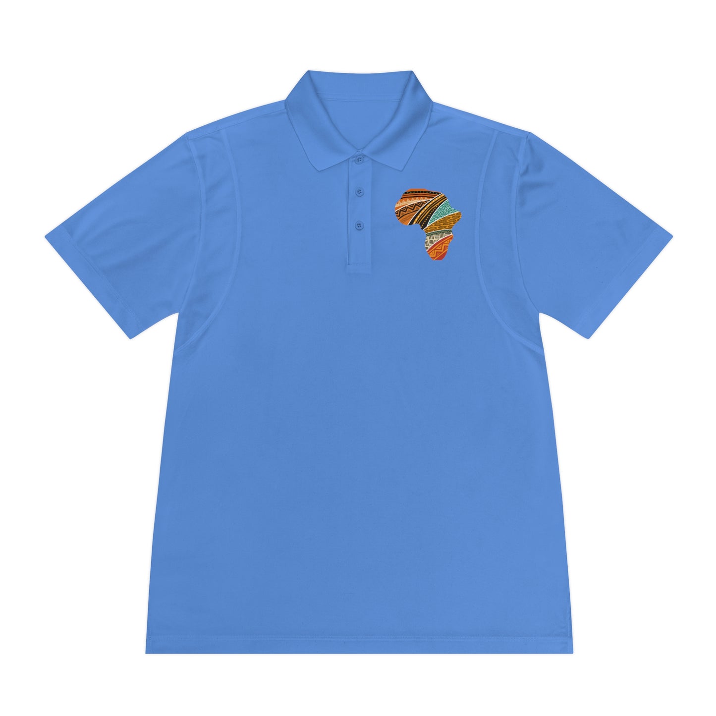 Stylish Men's Sport Polo Shirt with Africa Design, Casual Wear R.P