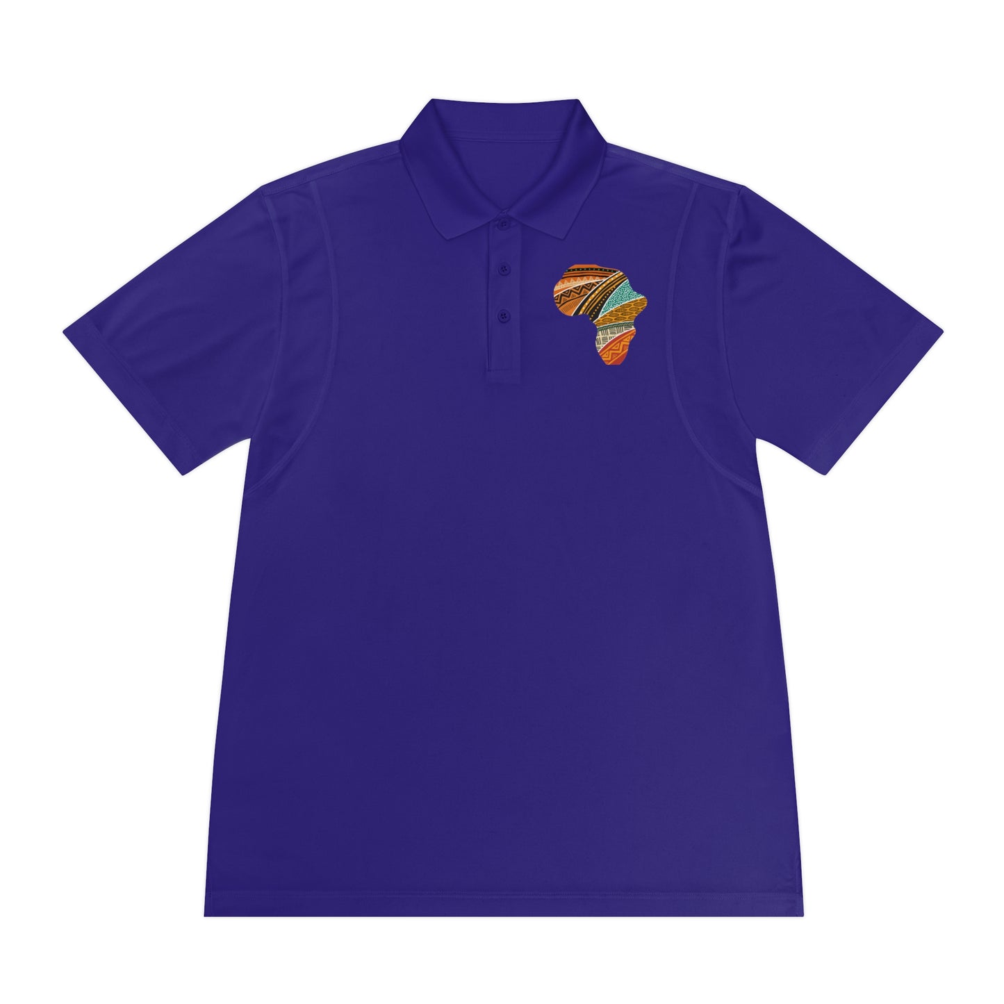 Stylish Men's Sport Polo Shirt with Africa Design, Casual Wear R.P