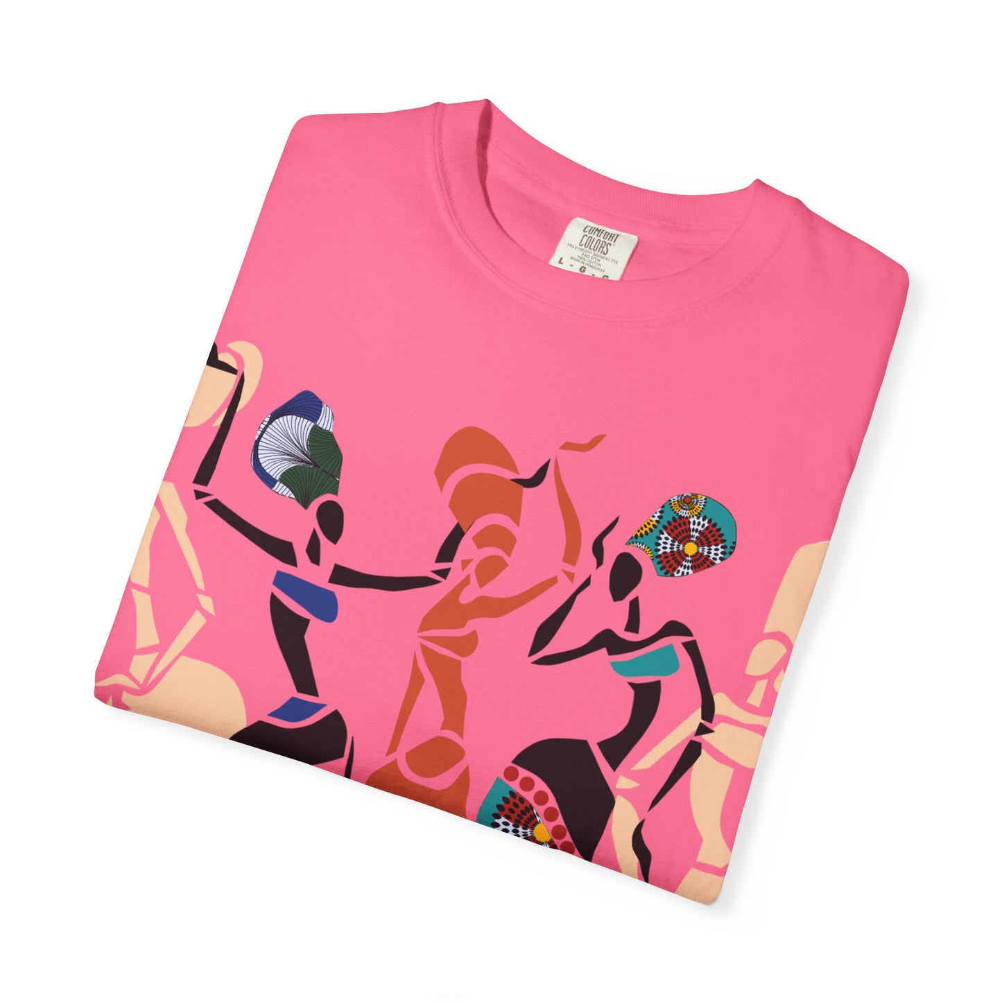 African dancers Garment-Dyed T-shirt