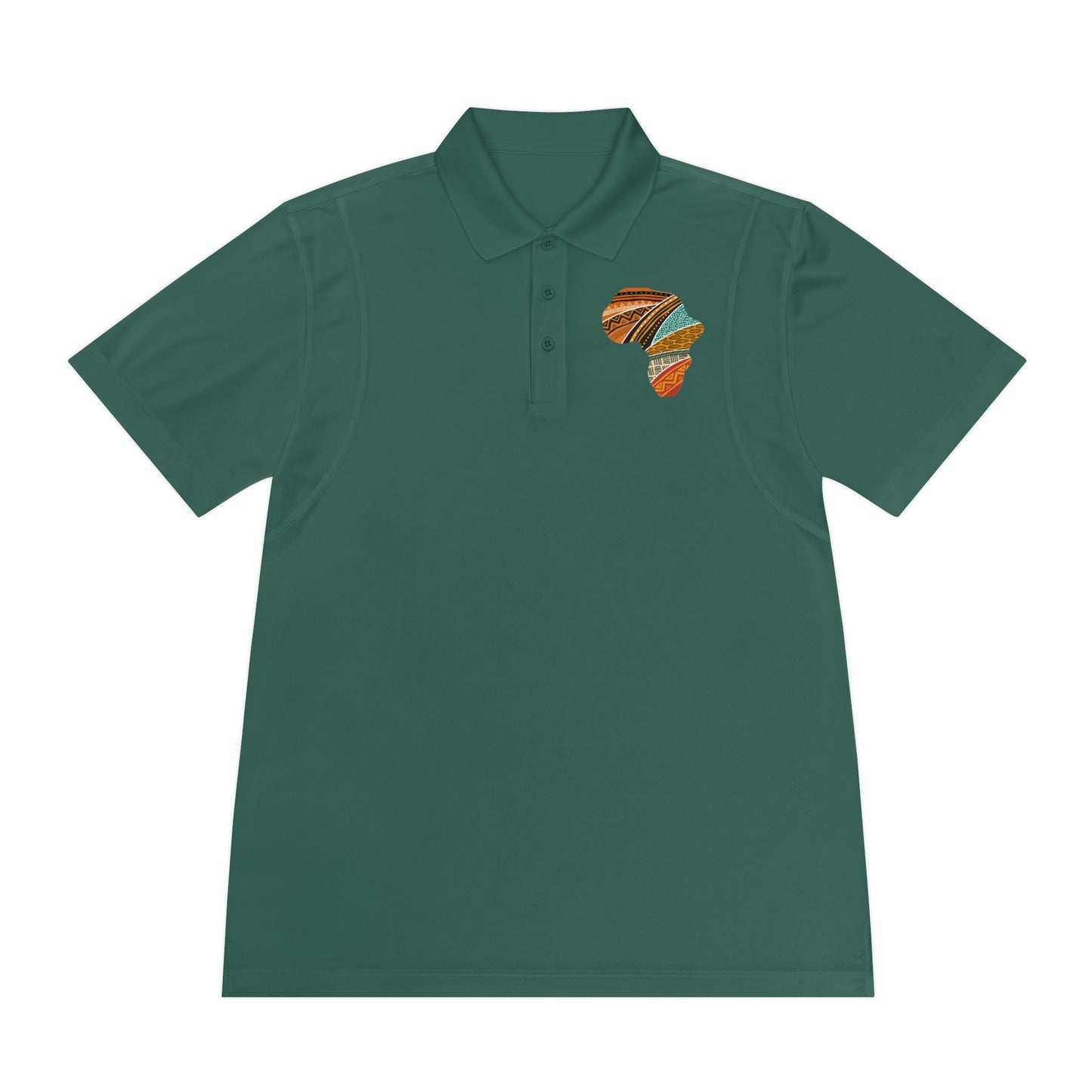 Stylish Men's Sport Polo Shirt with Africa Design, Casual Wear R.P