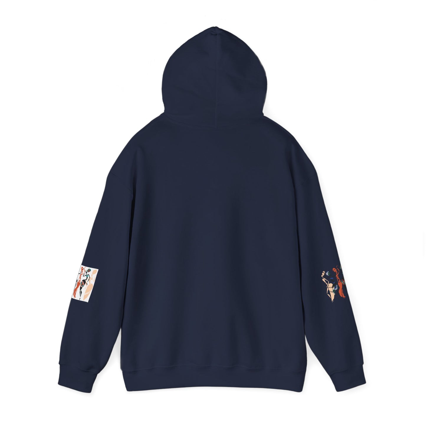 RUDA Artistic Unisex Hoodie for Art Lovers, Cozy Sweatshirt for Creative Souls