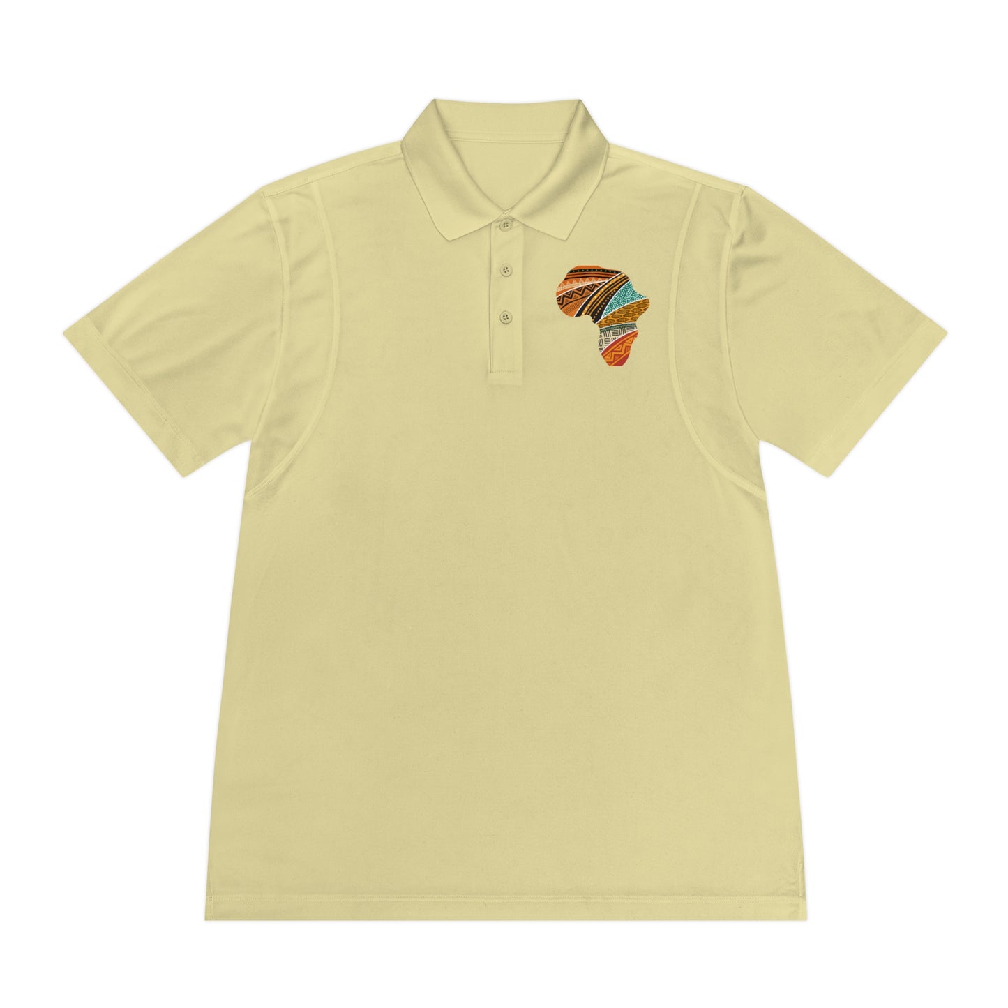 Stylish Men's Sport Polo Shirt with Africa Design, Casual Wear R.P