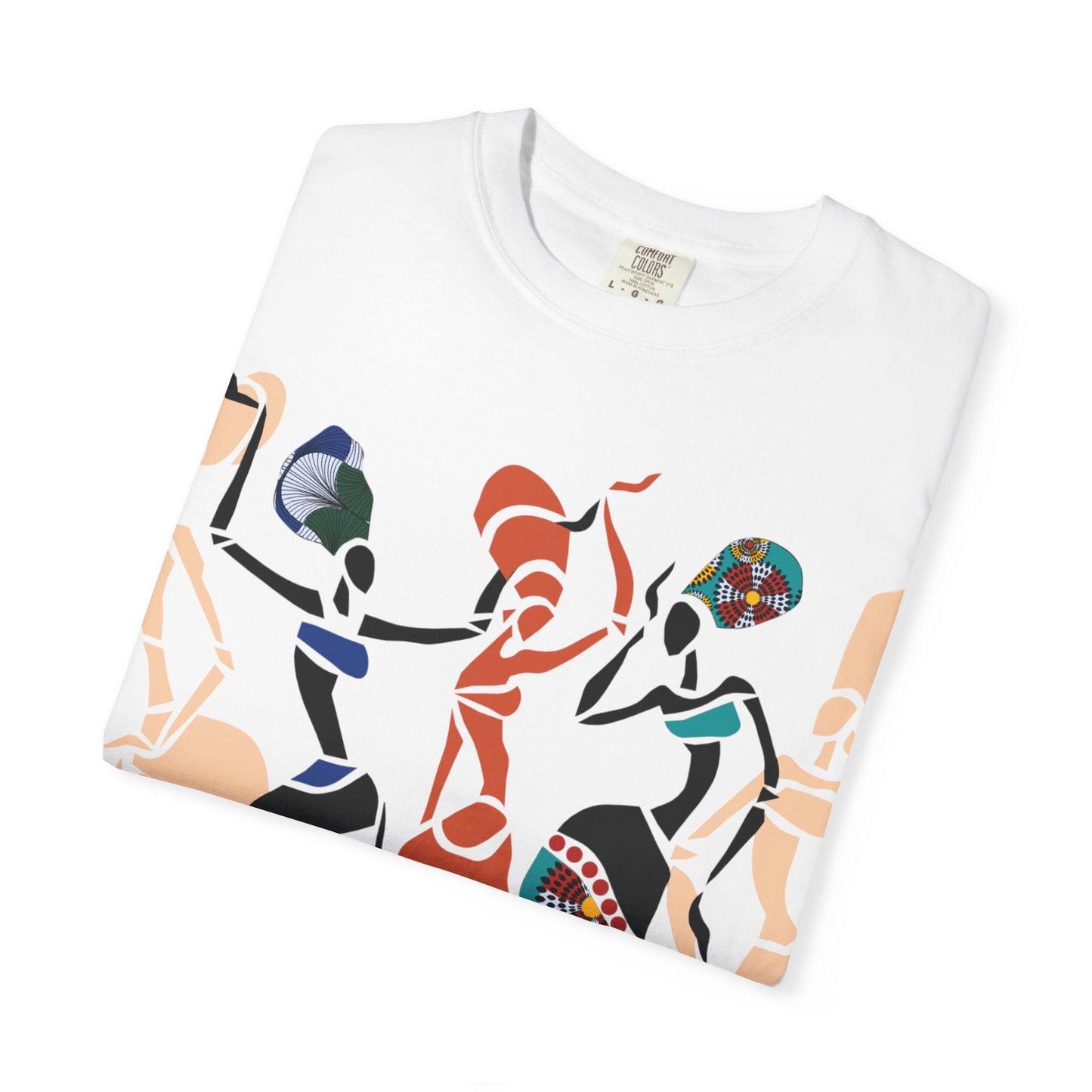 African dancers Garment-Dyed T-shirt