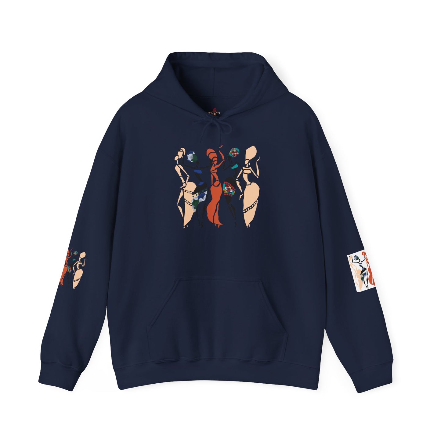 RUDA Artistic Unisex Hoodie for Art Lovers, Cozy Sweatshirt for Creative Souls