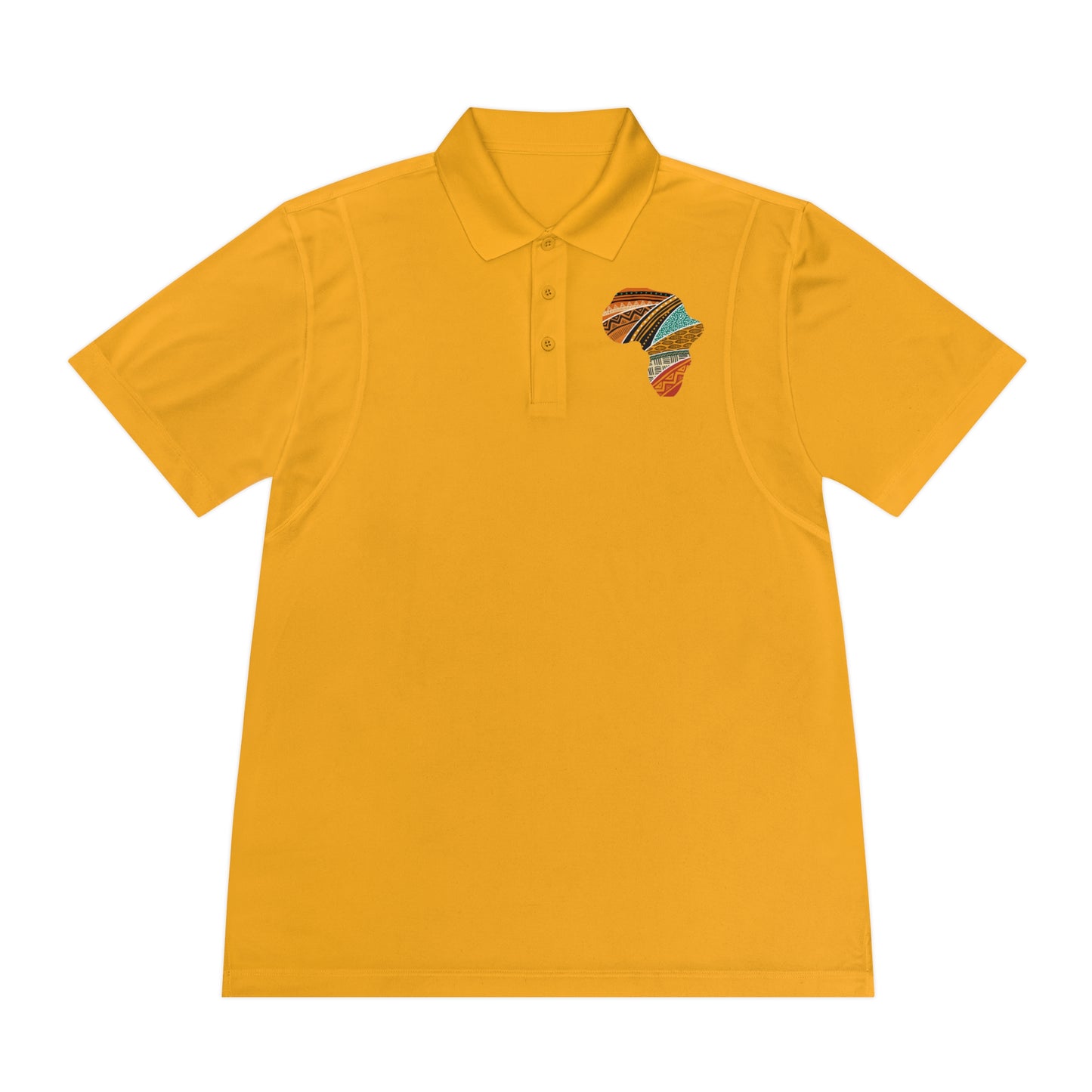 Stylish Men's Sport Polo Shirt with Africa Design, Casual Wear R.P