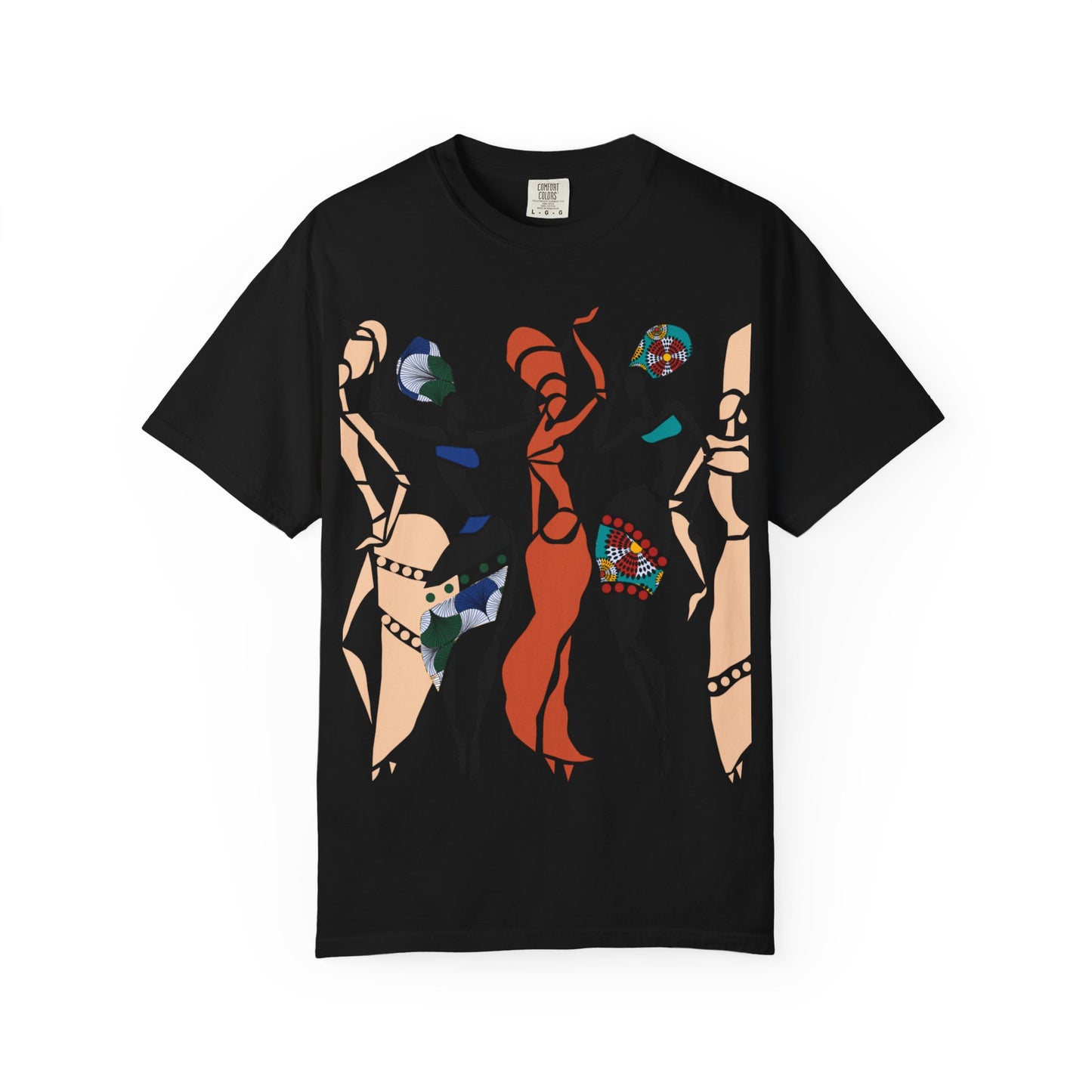 African dancers Garment-Dyed T-shirt