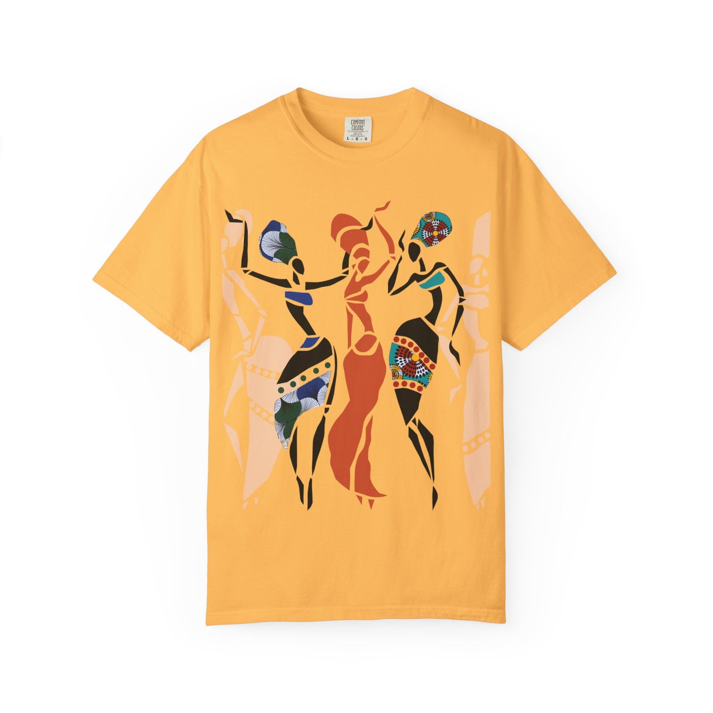 African dancers Garment-Dyed T-shirt