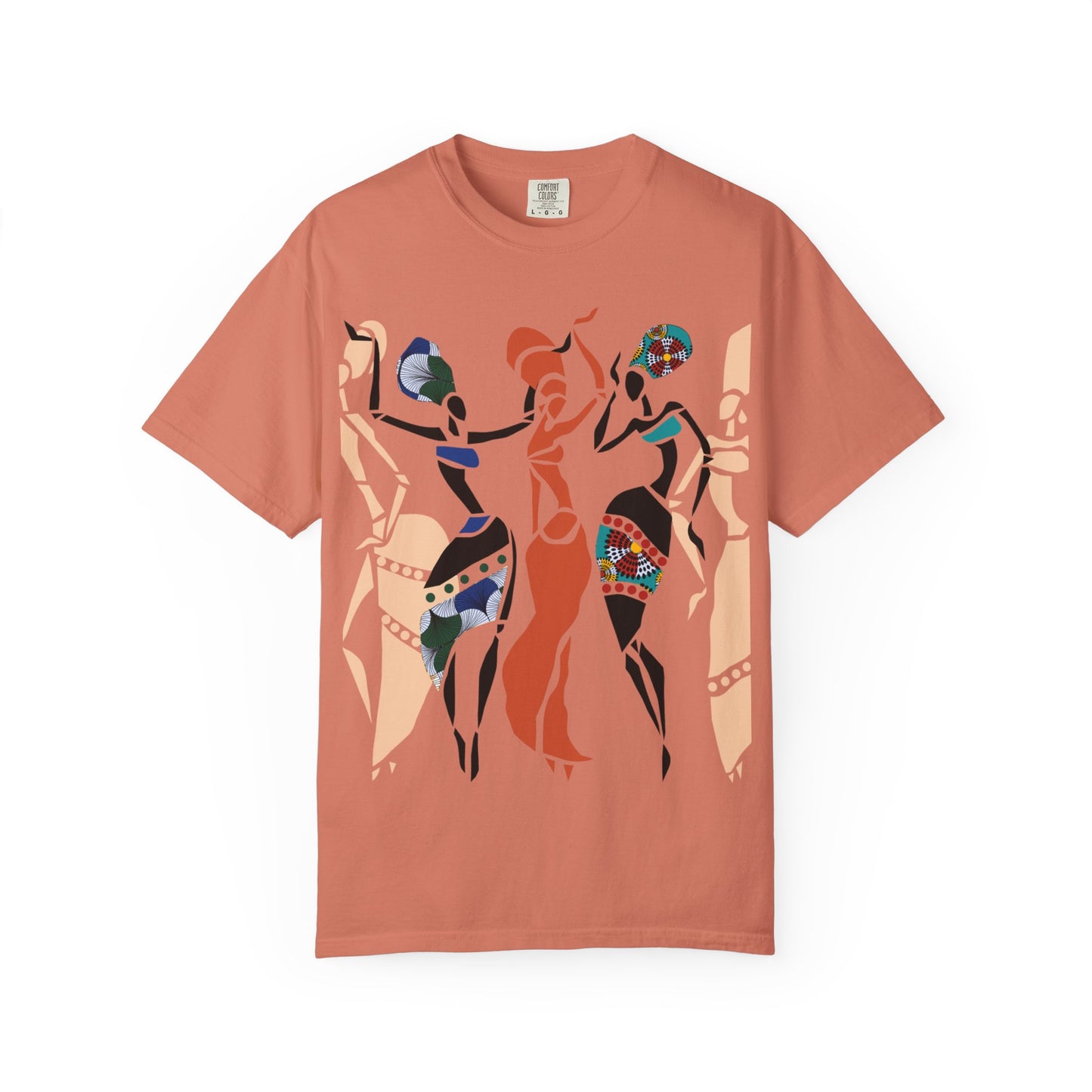 African dancers Garment-Dyed T-shirt