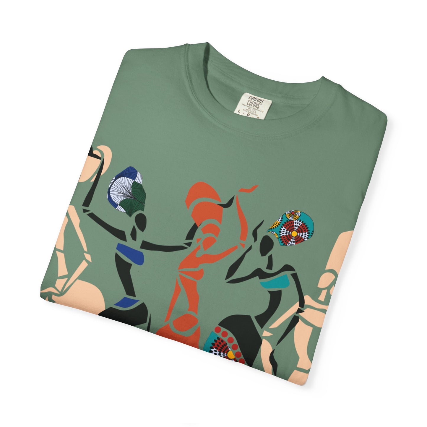 African dancers Garment-Dyed T-shirt