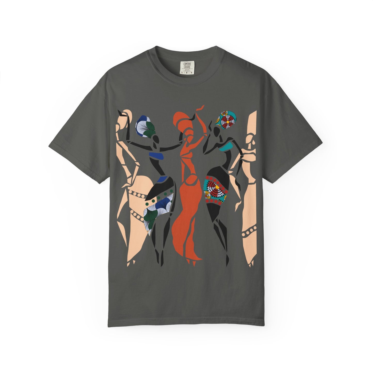 African dancers Garment-Dyed T-shirt