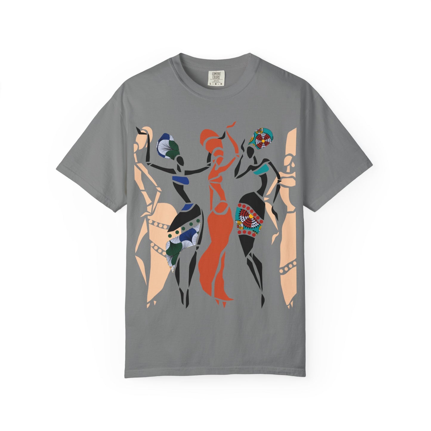 African dancers Garment-Dyed T-shirt