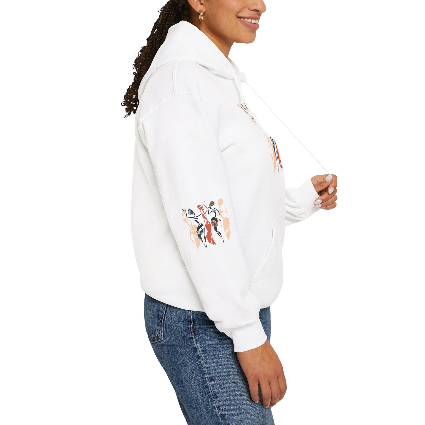 RUDA Artistic Unisex Hoodie for Art Lovers, Cozy Sweatshirt for Creative Souls