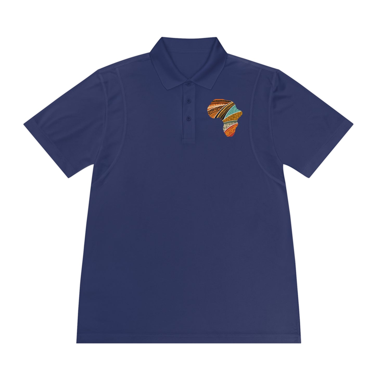 Stylish Men's Sport Polo Shirt with Africa Design, Casual Wear R.P