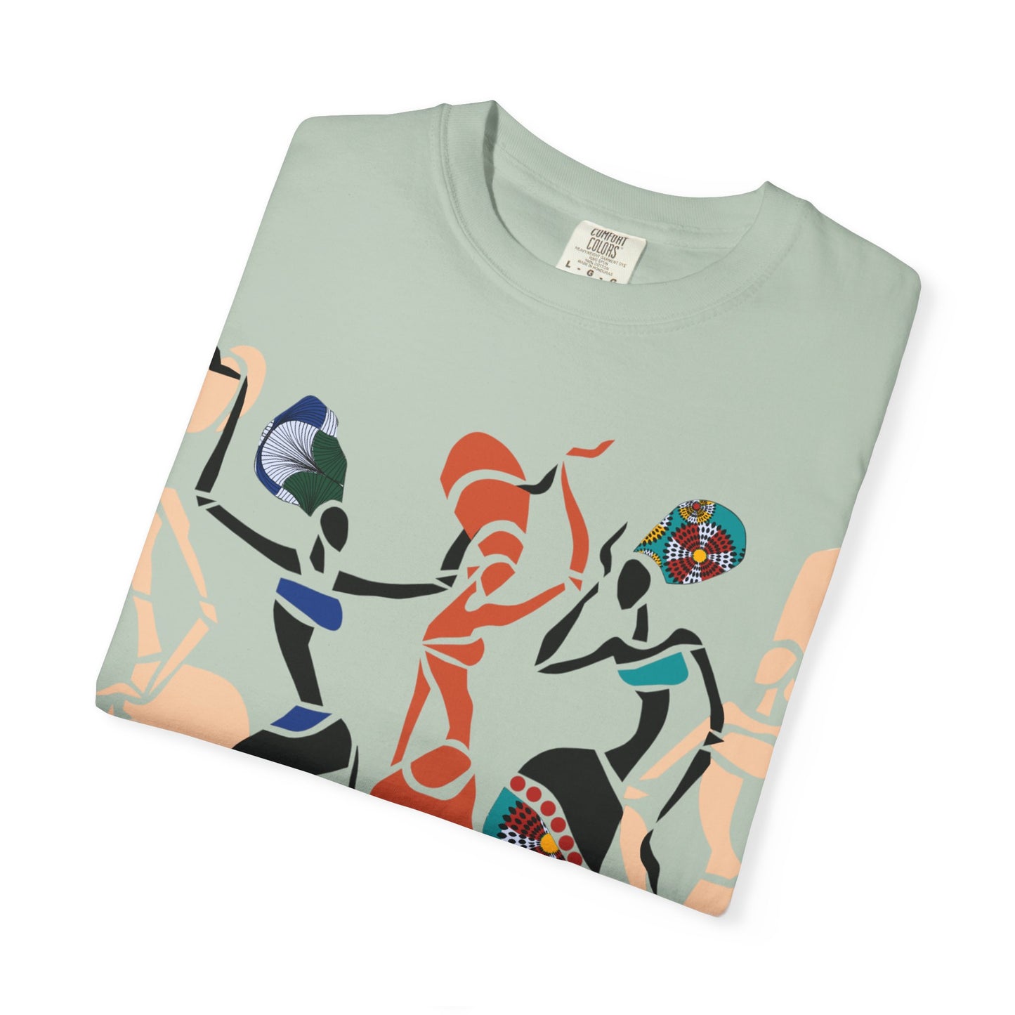 African dancers Garment-Dyed T-shirt