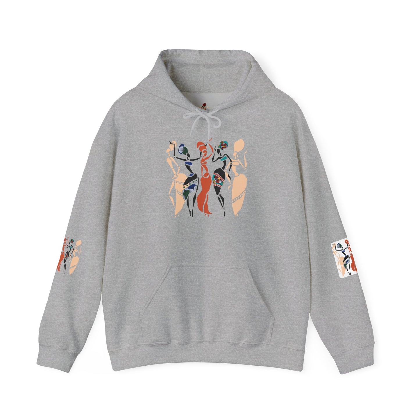 RUDA Artistic Unisex Hoodie for Art Lovers, Cozy Sweatshirt for Creative Souls