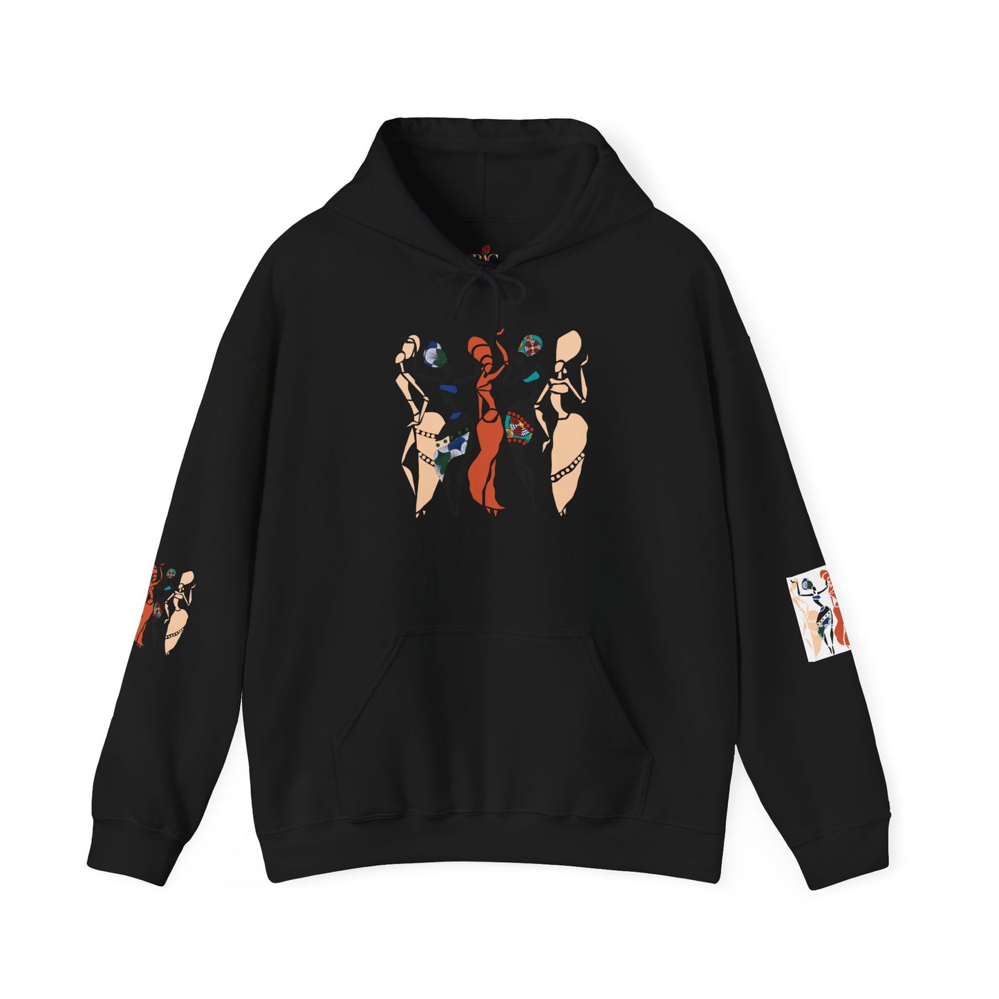 RUDA Artistic Unisex Hoodie for Art Lovers, Cozy Sweatshirt for Creative Souls