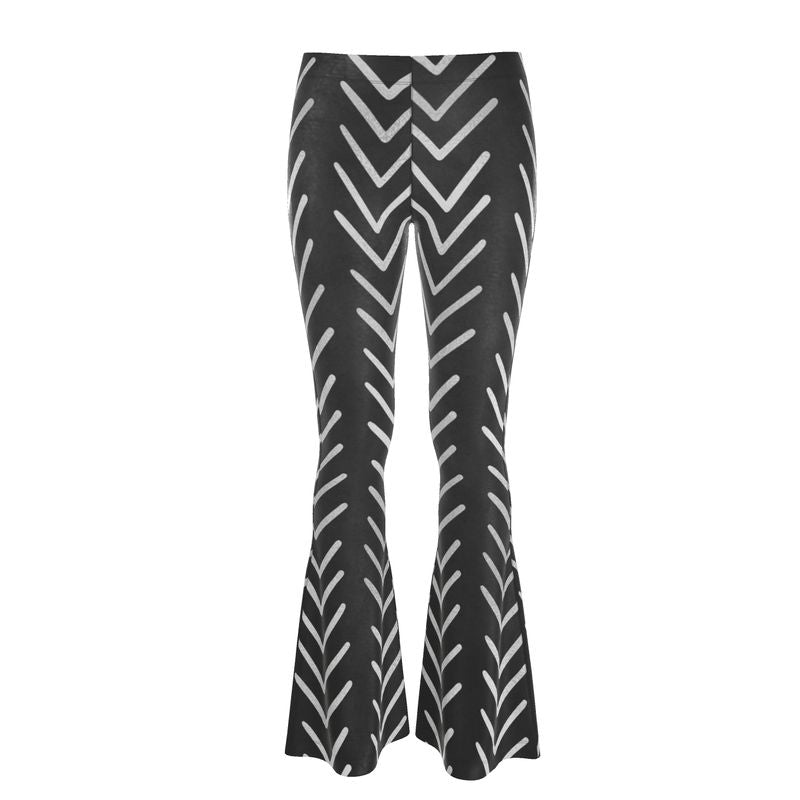 High Waisted Flared Leggings