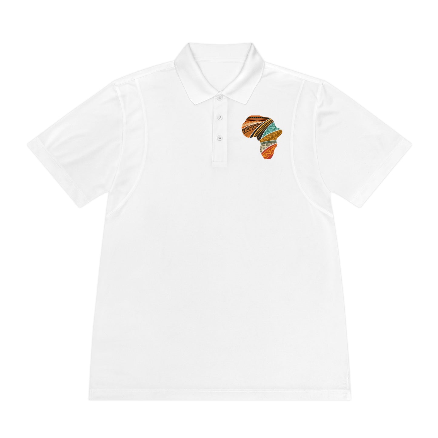 Stylish Men's Sport Polo Shirt with Africa Design, Casual Wear R.P
