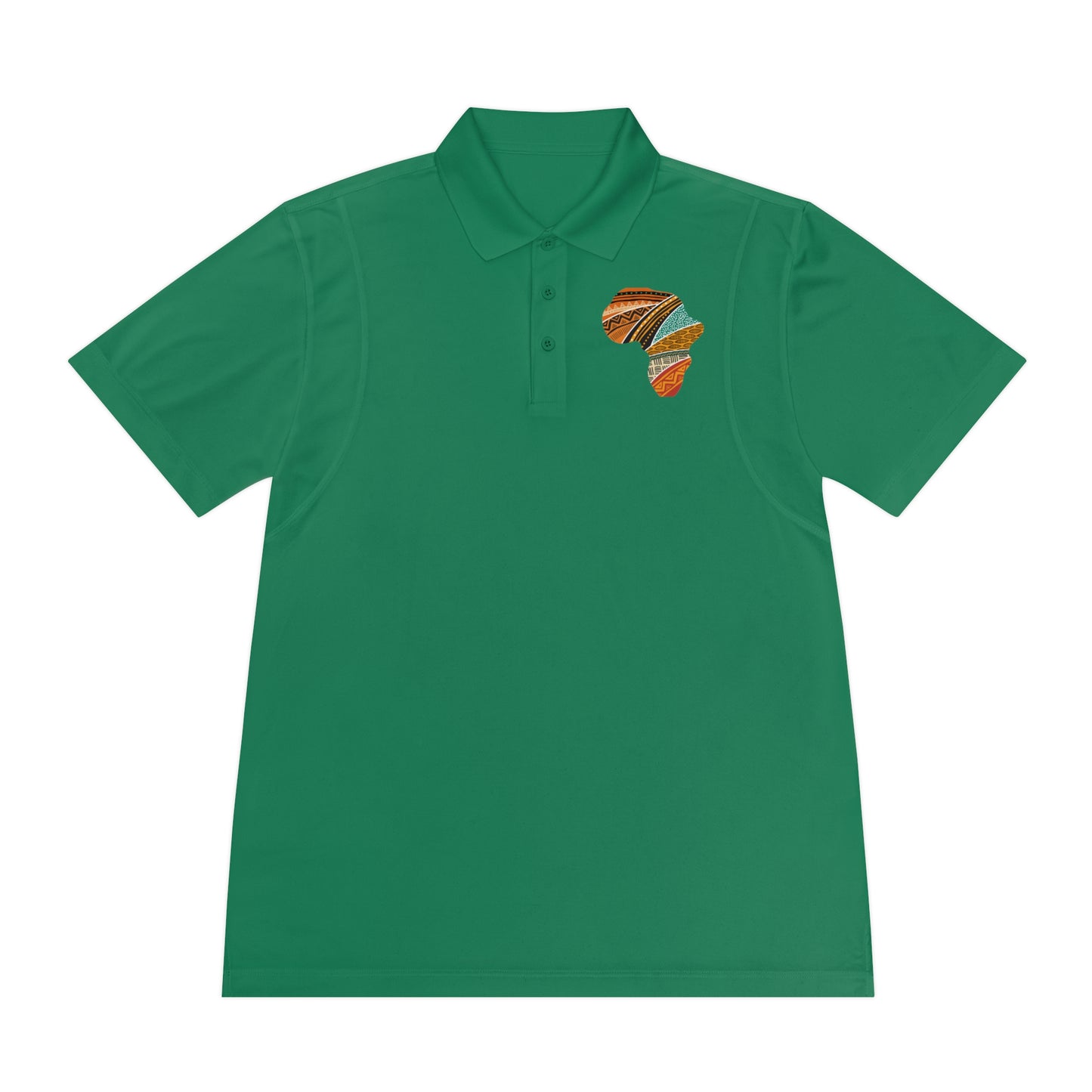 Stylish Men's Sport Polo Shirt with Africa Design, Casual Wear R.P