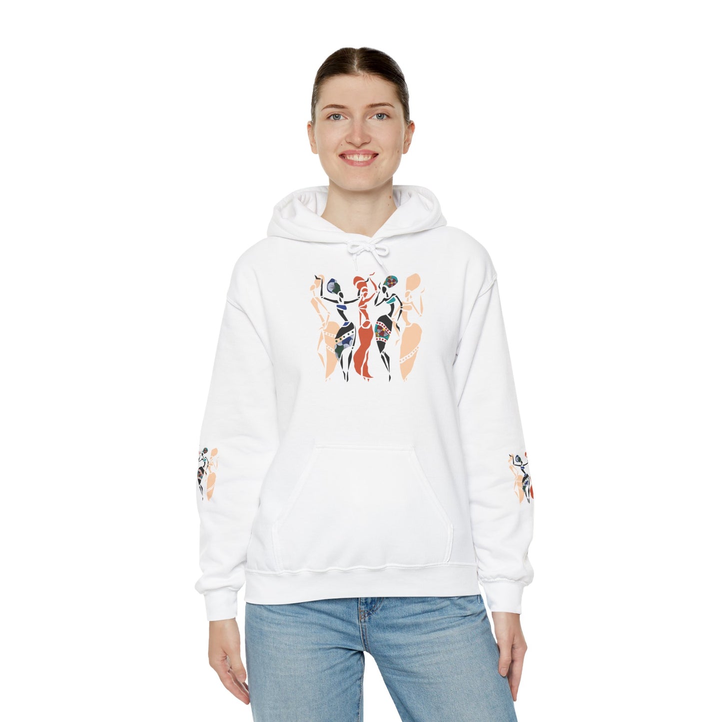 RUDA Artistic Unisex Hoodie for Art Lovers, Cozy Sweatshirt for Creative Souls