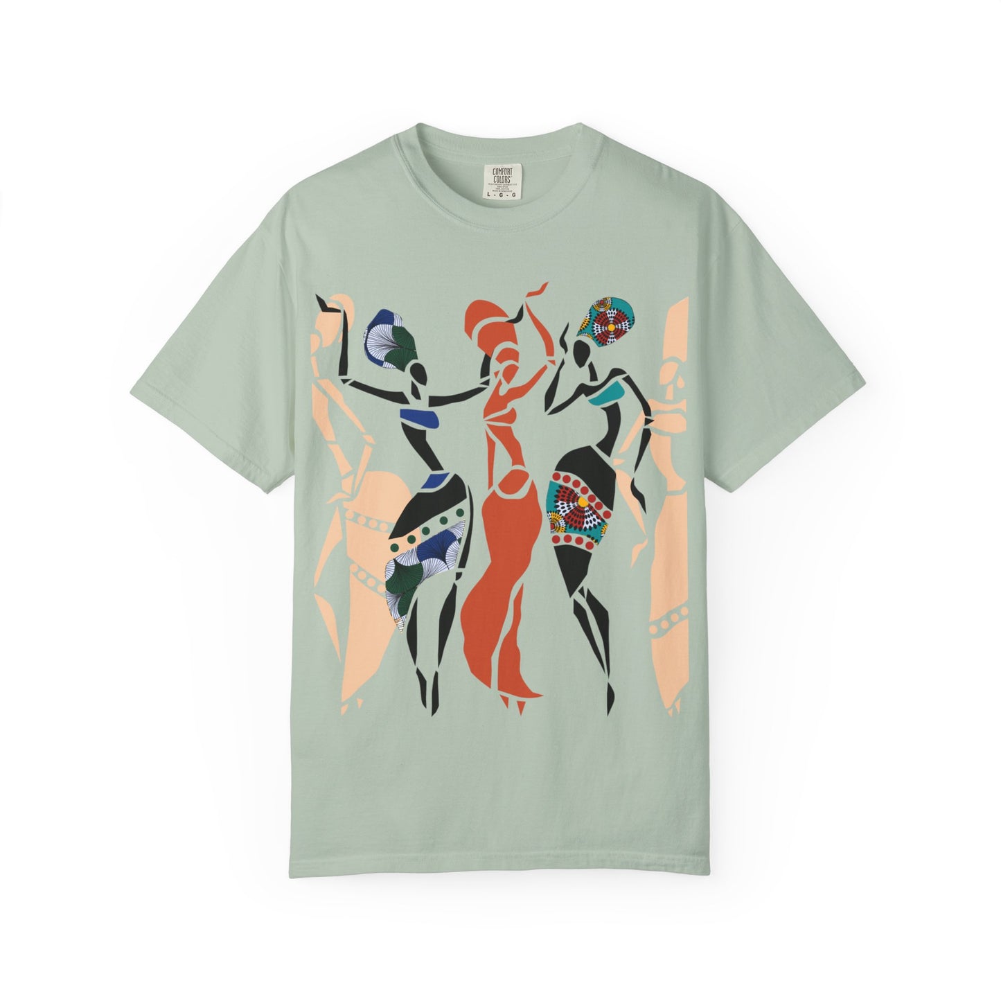African dancers Garment-Dyed T-shirt