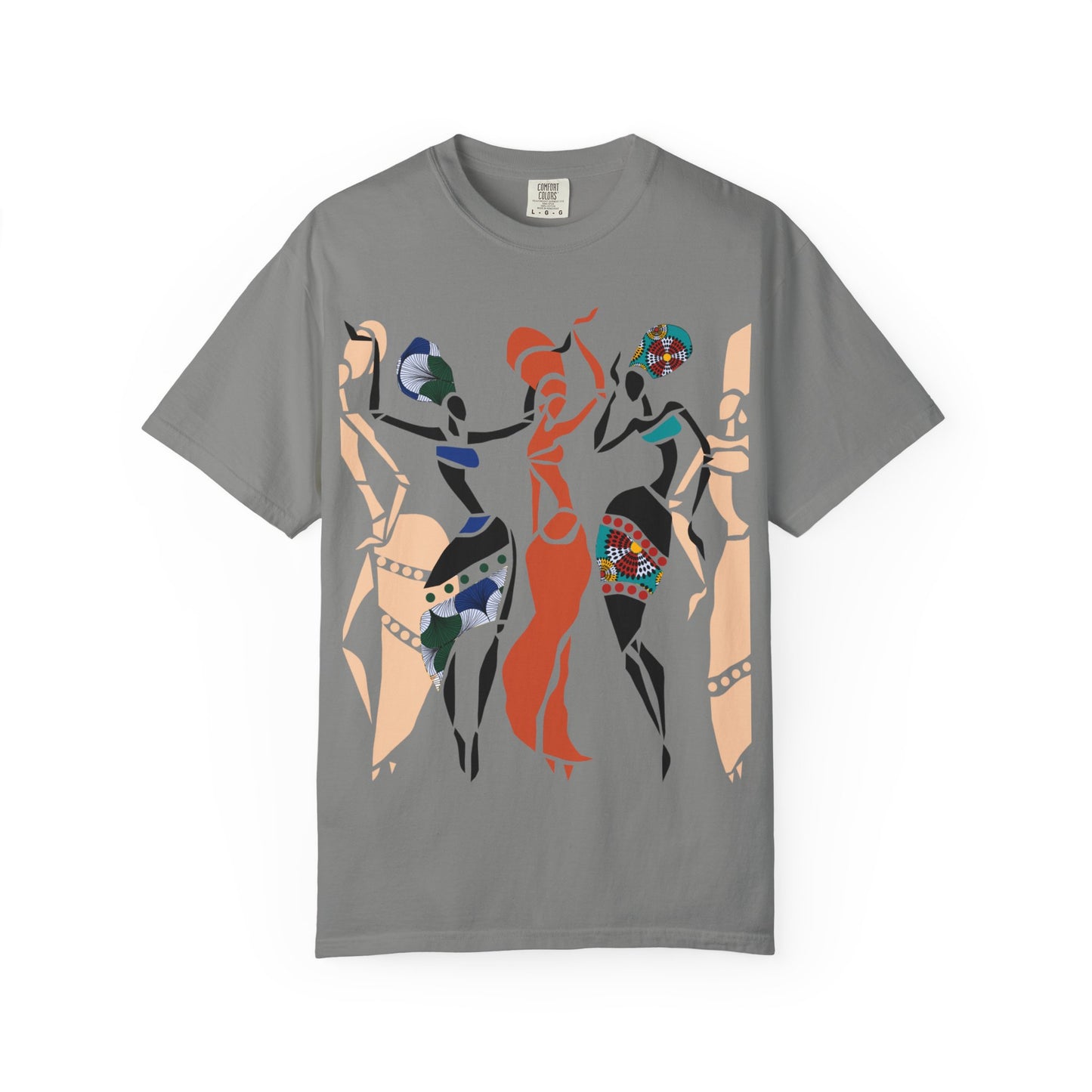 African dancers Garment-Dyed T-shirt