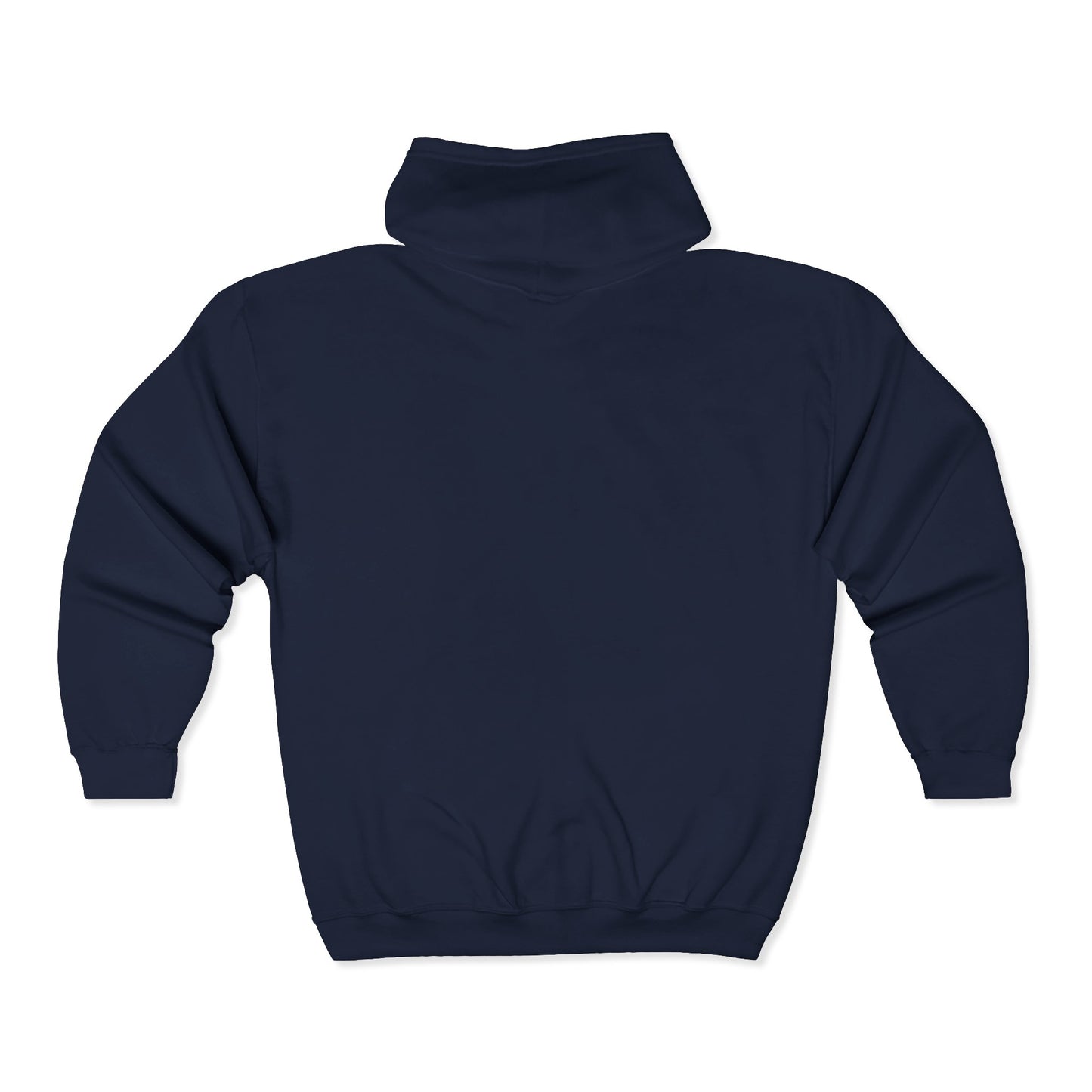 RUDA Zip-Up Hoodie, Unisex Heavy Blend Sweatshirt