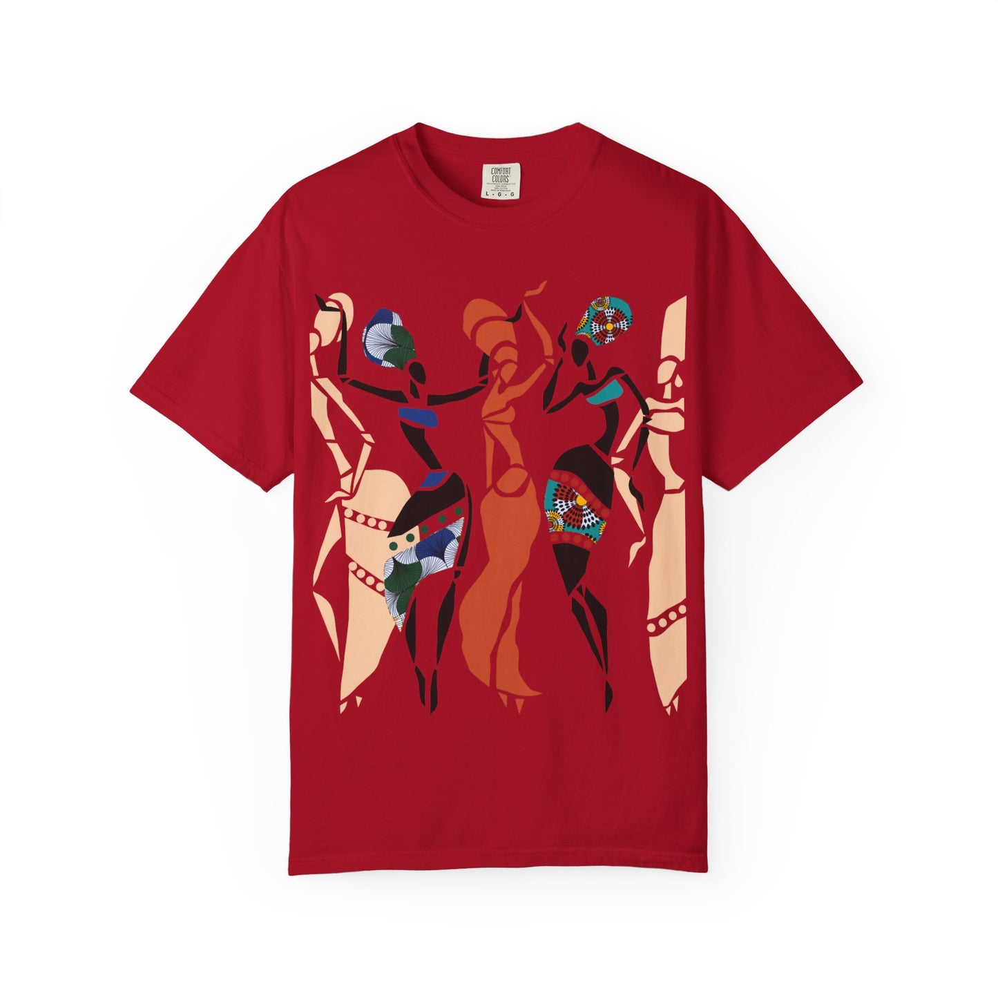 African dancers Garment-Dyed T-shirt
