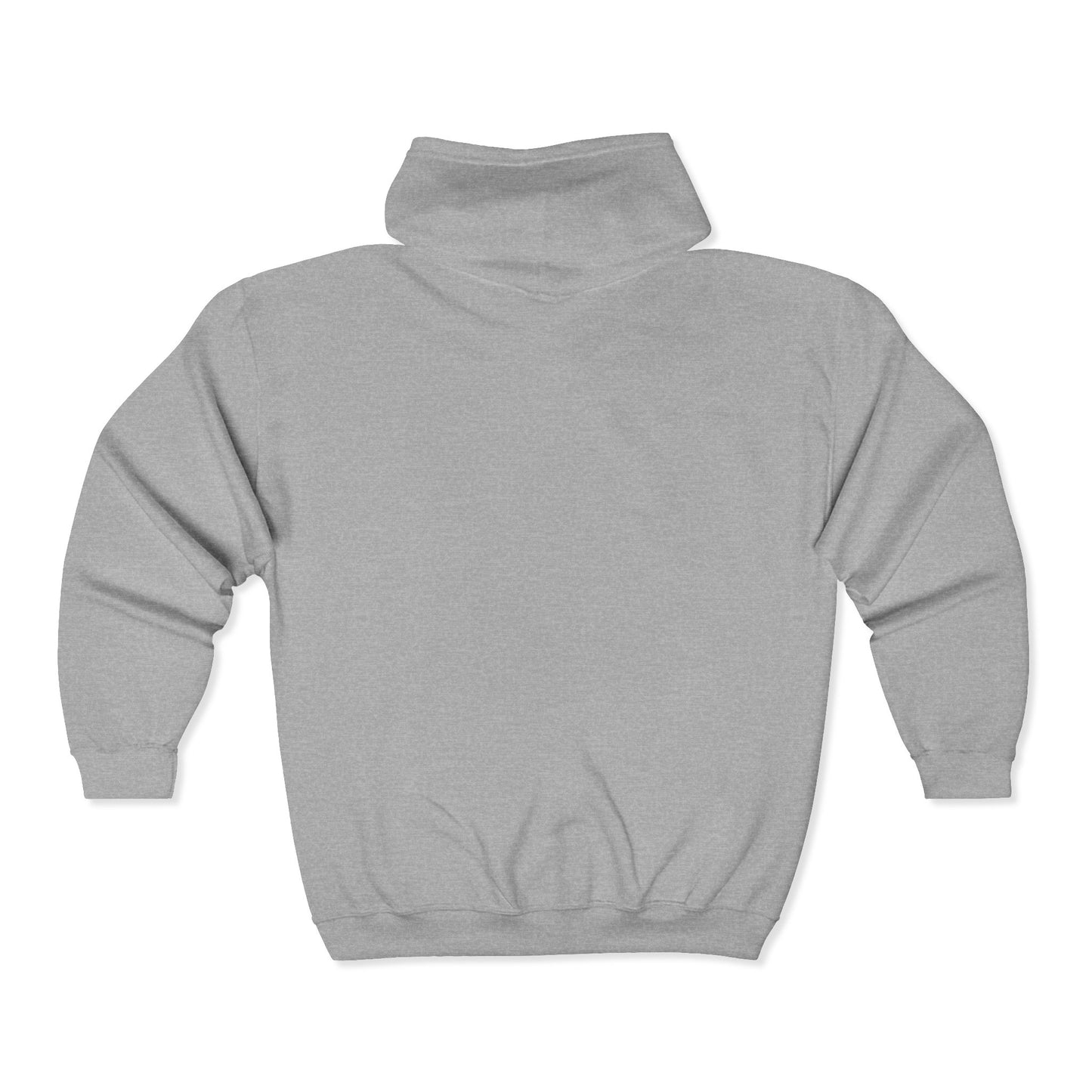 RUDA Zip-Up Hoodie, Unisex Heavy Blend Sweatshirt