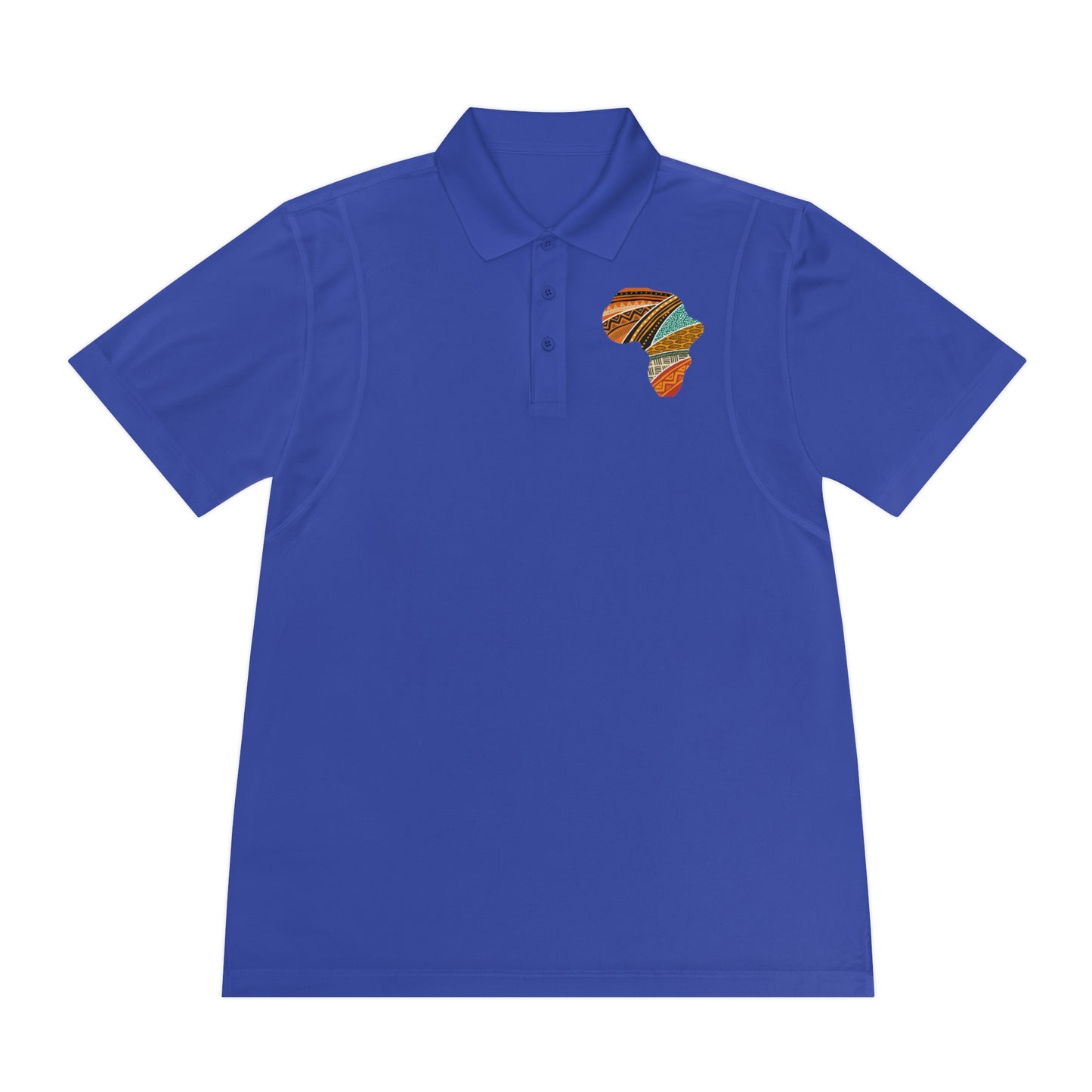 Stylish Men's Sport Polo Shirt with Africa Design, Casual Wear R.P