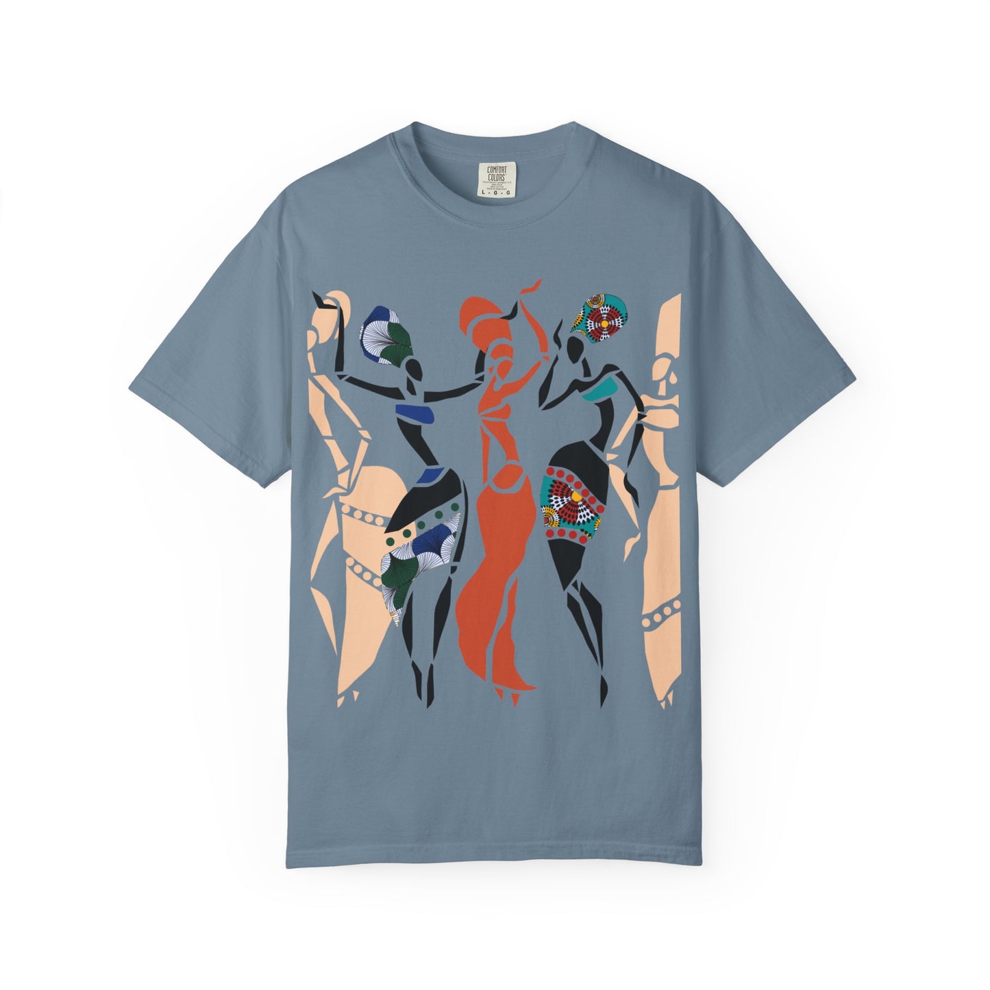 African dancers Garment-Dyed T-shirt