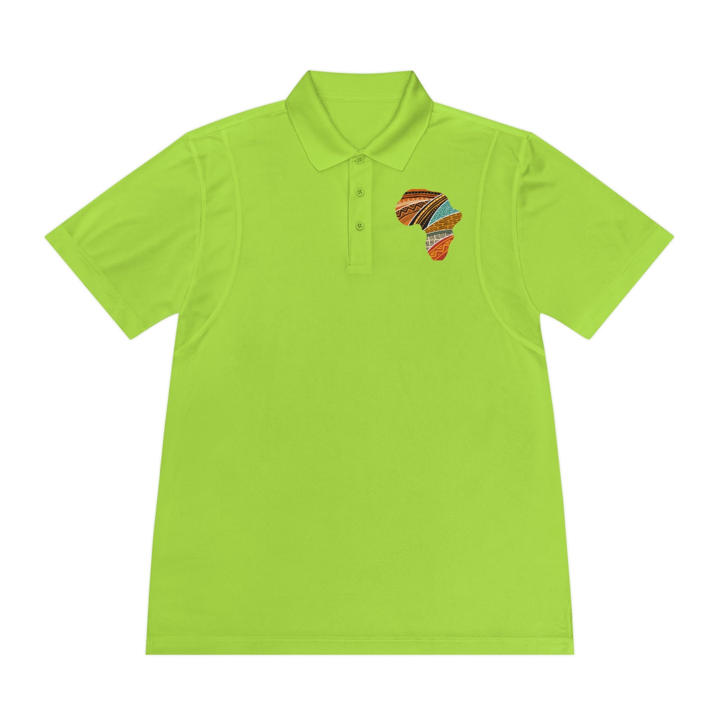 Stylish Men's Sport Polo Shirt with Africa Design, Casual Wear R.P
