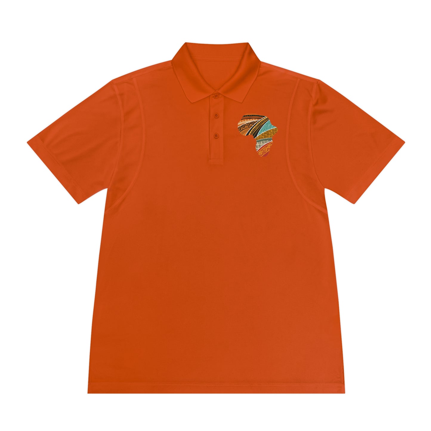 Stylish Men's Sport Polo Shirt with Africa Design, Casual Wear R.P