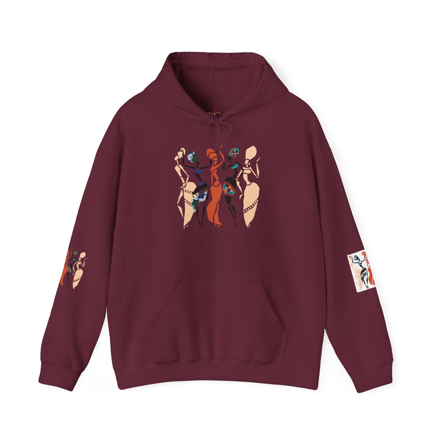 RUDA Artistic Unisex Hoodie for Art Lovers, Cozy Sweatshirt for Creative Souls