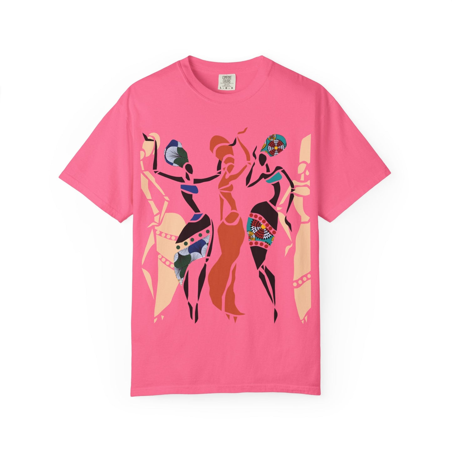 African dancers Garment-Dyed T-shirt