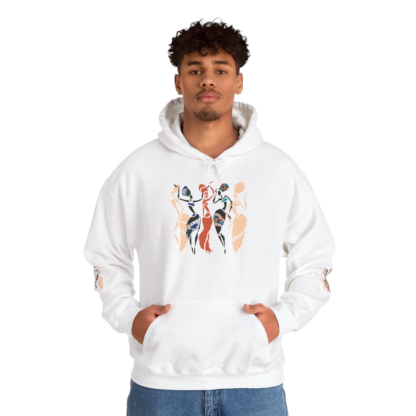 RUDA Artistic Unisex Hoodie for Art Lovers, Cozy Sweatshirt for Creative Souls