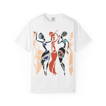 African dancers  Garment-Dyed T-shirt