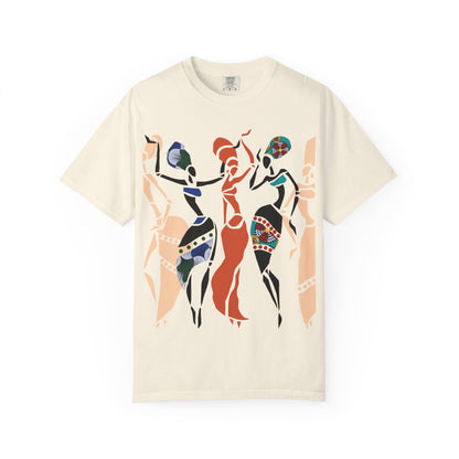 African dancers  Garment-Dyed T-shirt