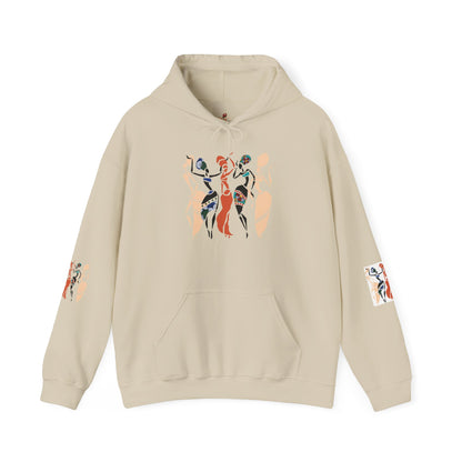 RUDA Artistic Unisex Hoodie for Art Lovers, Cozy Sweatshirt for Creative Souls