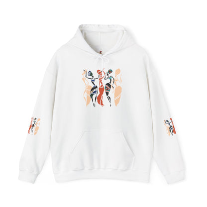 RUDA Artistic Unisex Hoodie for Art Lovers, Cozy Sweatshirt for Creative Souls