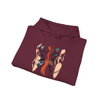 RUDA Artistic Unisex Hoodie for Art Lovers, Cozy Sweatshirt for Creative Souls