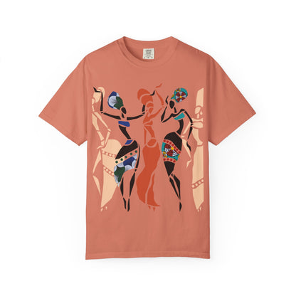 African dancers  Garment-Dyed T-shirt