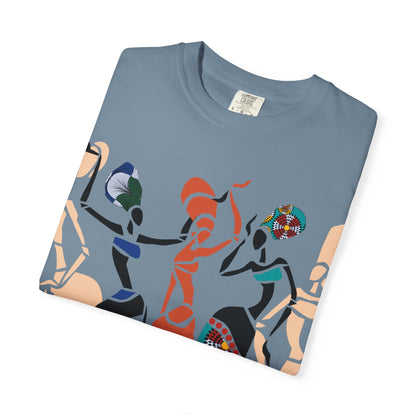African dancers  Garment-Dyed T-shirt