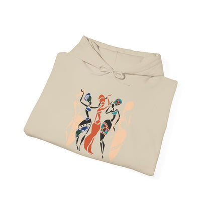 RUDA Artistic Unisex Hoodie for Art Lovers, Cozy Sweatshirt for Creative Souls