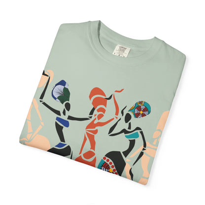 African dancers  Garment-Dyed T-shirt