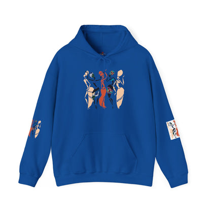 RUDA Artistic Unisex Hoodie for Art Lovers, Cozy Sweatshirt for Creative Souls