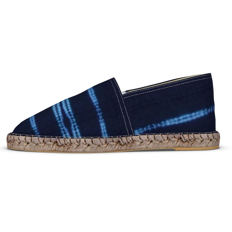 Espadrilles Rayées Bleu Marine Unisex