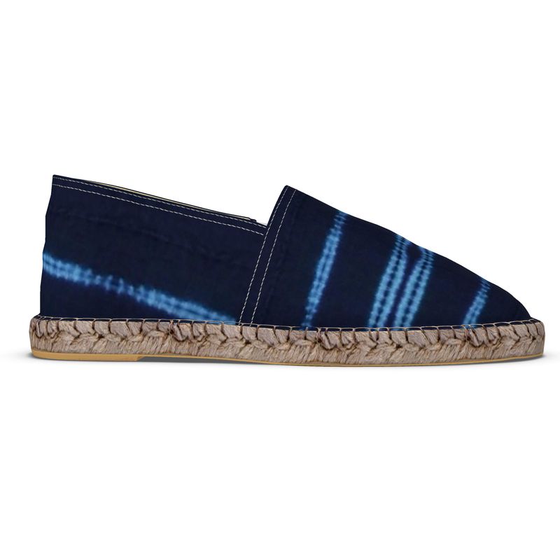 Espadrilles Rayées Bleu Marine Unisex
