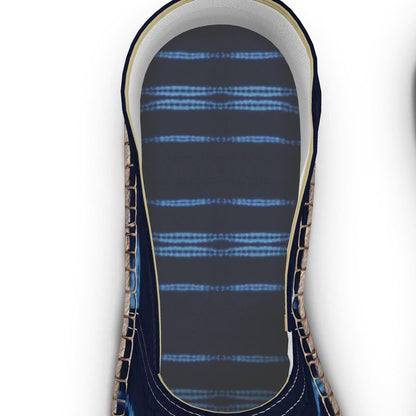 Espadrilles Rayées Bleu Marine Unisex