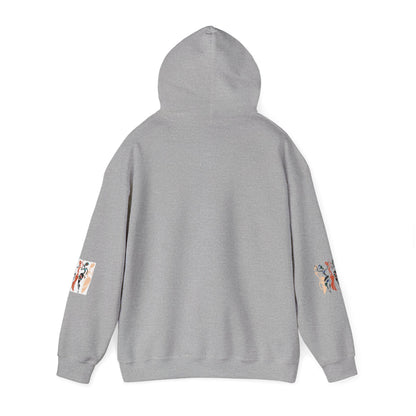 RUDA Artistic Unisex Hoodie for Art Lovers, Cozy Sweatshirt for Creative Souls